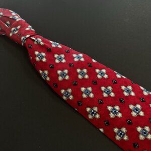 XMI For Nordstrom Red Silk Tie